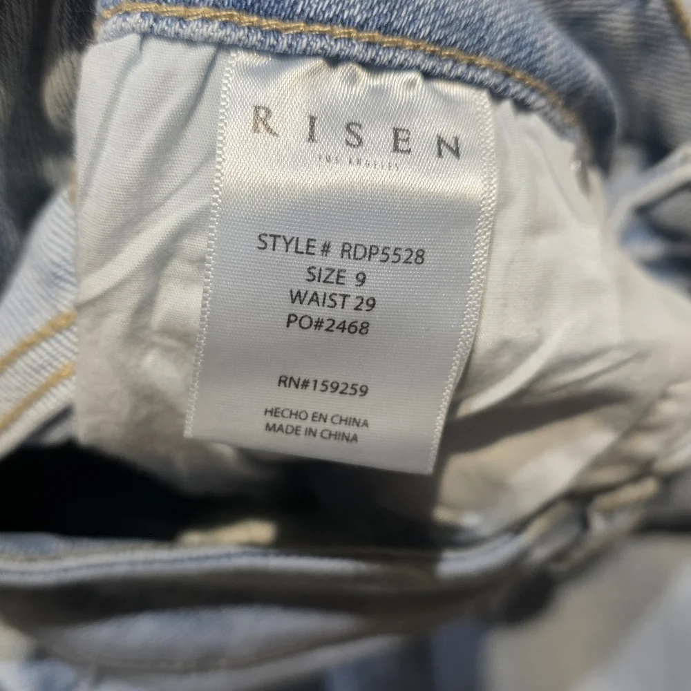 Risen Jeans EUC Beige Cargo Pants Waist 32 Iseam 28 - Picture 4 of 5